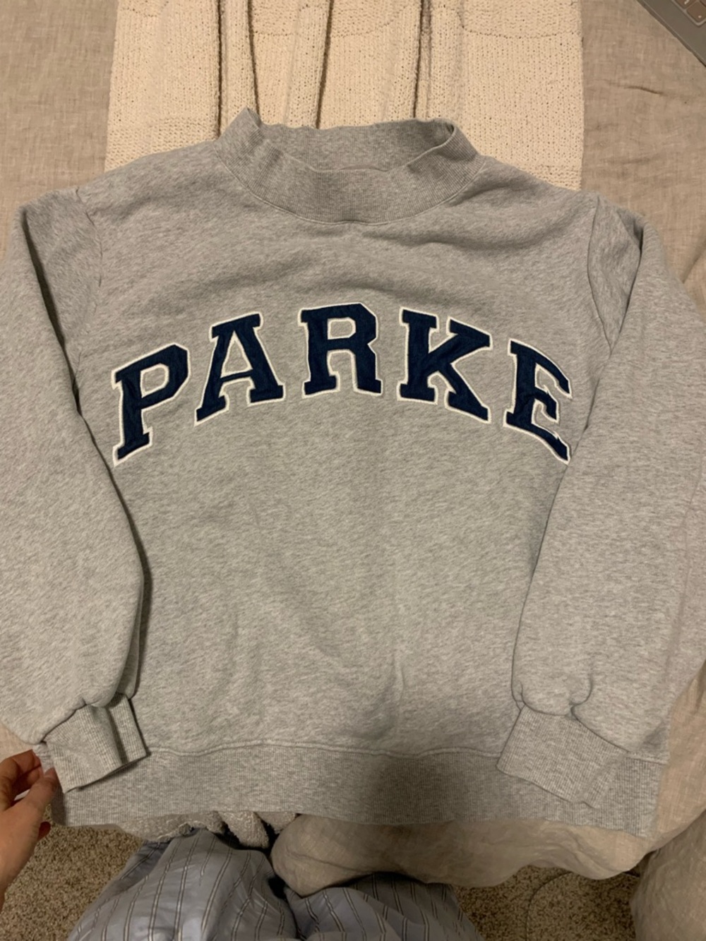 Parke Varsity Mockneck